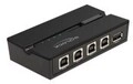 Delock USB 2.0 Switch f&uuml;r 4 PC an 1 Ger&auml;t Digital/Daten (11493)