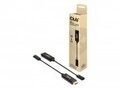 Club 3D Adapterkabel HDMI m&auml;nnlich bis USB-C weiblich 22 cm aktiv Support von...