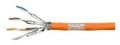 LogiLink Verlegekabel S/FTP Cat7 AWG23 1000 MHz orange 100.0m CAT 7 cable/RJ45 plug