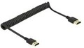 Delock HDMI Spiralkabel 4K 60 Hz Digital/Display/Video (84967)
