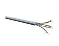 ROLINE Bulkkabel 100 m UTP CAT 6a halogenfrei robust Grau (21.15.1686)