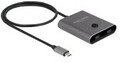 Delock USB 10 Gbps Type-C Switch 2 auf 1 bidirektional 8K (11500)