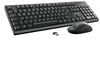 Equip Wireless Tastatur+ Maus Layout spansich schwarz Tastatur 1.200 dpi Kabellos