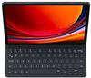 Samsung Book Cover Keyboard Slim für Tab S9/S9 FE QWERTY Tablet (EF-DX710BBEGGB)