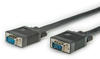 ROLINE High Quality VGA-Kabel HD-15 VGA M bis M 15 m Daumenschrauben Schwarz
