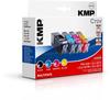 KMP C72V 4er-Pack Schwarz Gelb Cyan Magenta Tintenpatrone Alternative zu: Canon