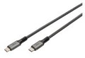 DIGITUS USB 4.0 Typ-C Anschlusskabel 1 m (DB-300443-010-S)