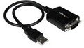 StarTech.com USB 2.0 auf Seriell Adapter zu RS232 / DB9 Konverter COM 0,3m Serieller