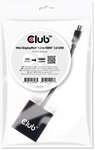 Club 3D Video- / Audio-Adapter DisplayPort / HDMI Mini M bis W 20,3 cm 4K