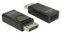 Delock DP 1.2 St -> HDMI Bu 4K Passiv schwarz Adapter Digital/Display/Video (66234)