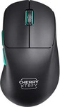 Cherry CX-M64W-BLACK, Cherry Xtrfy M64 Maus ergonomisch 5 Tasten kabellos 2,4 GHz