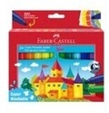 FABER-CASTELL Filzstift Jumbo Sup. Washable 24er (154324)