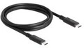 Delock USB4 40 Gbps Kabel koaxial 1.2 m USB PD 3.1 Extended Power Range 240 W...