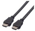 VALUE HDMI mit Ethernetkabel M bis M 3 m abgeschirmt Schwarz (11.99.5733)