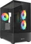 Sharkoon MK6 RGB Black mATX schwarz Micro/Mini/Flex-ATX (4044951041794)