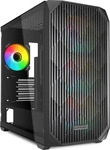 Sharkoon MK3 RGB schwarz Tempered Glass Micro/Mini/Flex-ATX (4044951041749)
