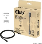 Club 3D CAC-1570, Club 3D Kabel USB C zertifi. PD240W/4K540Hz/80Gbps 1.2m St/St