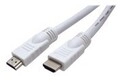 VALUE High Speed HDMI mit Ethernetkabel M bis M 15 m abgeschirmt wei&szlig; (11.99.5715)