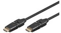 Wentronic High Speed HDMI 360&deg; Cable with Ethernet 5 m connector male type A>