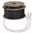 EFB Elektronik Trunkkabel U-DQ ZN BH OM4 4G 1x4 LC-LC 200m Dca LSZH Kabel 200 m