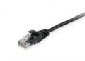 Equip Patchkabel Cat6A U/UTP 2xRJ45 5.00m schwarz LSZH CAT 6a UTP m low-smoke