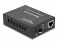 Delock Medienkonverter 10 GBase-R SFP+ zu GBase-T RJ45 Converter Gbps (86861)