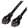 ROLINE HDMI Ultra HD with Ethernet mit Ethernetkabel M bis M 7.5 m Doppelisolierung