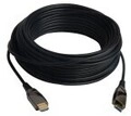 Techly HDMI 4K 60Hz AOC LWL Kabel 15m Kupferdraht Kupfer Schwarz Farbig