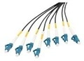 DIGITUS Vorkonfektionierte Glasfaser Universal Breakout Kabel Singlemode OS2 8 Fasern