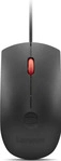 Lenovo 4Y51S24029, Lenovo Maus optisch 3 Tasten kabelgebunden USB Schwarz Rot