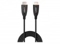 Lindy HDMI-Kabel HDMI m&auml;nnlich zu 20 m Glasfaser Schwarz unterst&uuml;tzt 8K 60 Hz 7680
