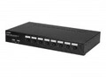 Lindy KVM-/Audio-Switch 8 x DisplayPort / Audio / USB 1 lokaler Benutzer an Rack