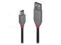 Lindy Anthra Line USB-Kabel Mini-USB Typ B M bis Micro-USB B M USB 2.0 50 cm rund