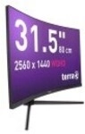 TERRA LCD/LED 3285W HA black CURVED USB-C/HDMI/DP 80 cm 31.5 Zoll 2560 x 1440 Pixel