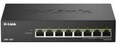 D-Link Multi-Gigabit Unmanaged PoE Switch 8-Port Power over Ethernet (DMS-108P/E)