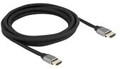Delock Ultra High Speed HDMI Kabel 48 Gbps 8K 60 Hz grau 3 m Digital/Display/Video 3