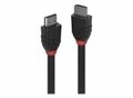 Lindy 1m 8K60Hz HDMI-Kabel Black Line Stecker auf Kabel Digital/Display/Video 1 m