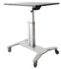 StarTech.com Mobile Sit-Stand Workstation Aufstellung f&uuml;r...
