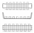 StarTech.com Kabelmanagementfach basket style power bar holder unter Tisch...
