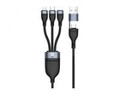 Conceptronic Kabel USB-C/A 3.0 -> 3-in-1 60W 1.50m 480Mbps Digital/Daten 1,5 m