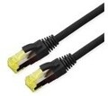 ROLINE Aussen-S/FTP-Patchkbl Kat.6A/Kl.EA 5m schwarz FTP PIMF SFTP 5 m low-smoke