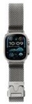 Laut International SATURN LOOP Titanium woven mesh band for Apple Watch