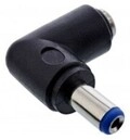 InLine DC Adapter 5.5x2.1mm Hohlstecker Stecker Buchse gewinkelt Stromadapter auf zur