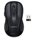 Logitech M510 Maus F&uuml;r Rechtsh&auml;nder Laser 7 Tasten kabellos 2,4 GHz kabelloser
