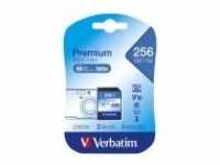 Verbatim Premium Flash-Speicherkarte 256 GB UHS Class 1 / Class10 300x SDXC UHS-I