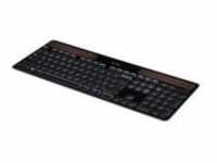 Logitech Wireless Solar Keyboard K750 Tastatur kabellos 2,4 GHz Schweizer