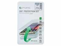 4smarts Holster Transparent Handy-Schutzhülle 360° Protection Set (492975)