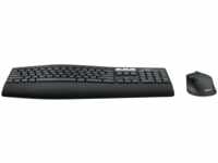 Logitech MK850 Performance Tastatur-und-Maus-Set Bluetooth 2,4 GHz Französisch