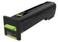 Lexmark Extra High Capacity Gelb Original Tonerpatrone LCCP Corporate f&uuml;r CS820de