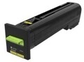 Lexmark Hohe Ergiebigkeit Gelb Original Tonerpatrone LCCP Corporate f&uuml;r CX820de